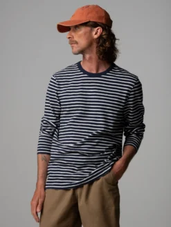 Men's Channel Stripe Long Sleeve T-Shirt