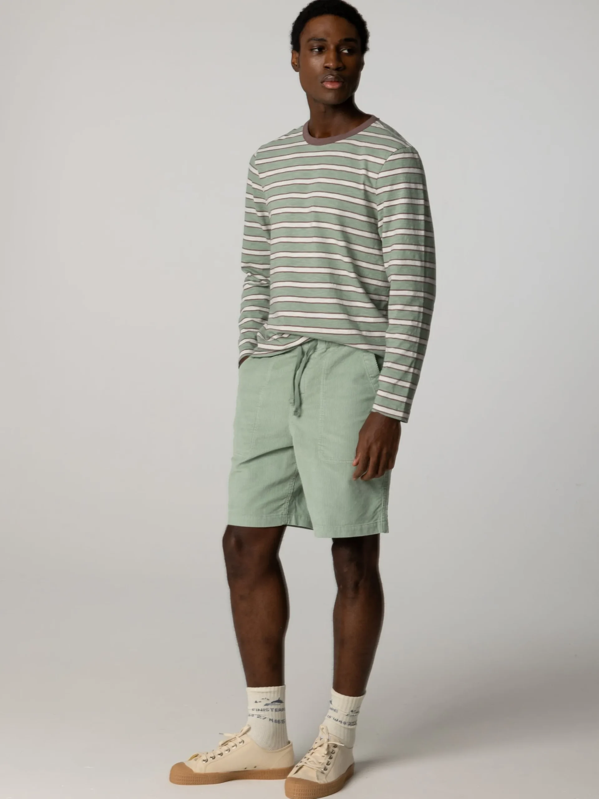Men's Channel Stripe Long Sleeve T-Shirt