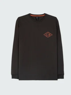 Men's Diamond Logo Long Sleeve T-Shirt