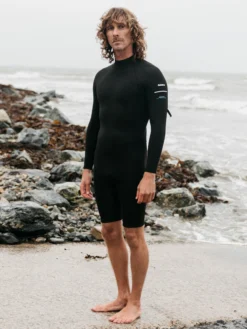 Men's Nieuwland 2mm Yulex® Back Zip Long Sleeve Shorty Wetsuit