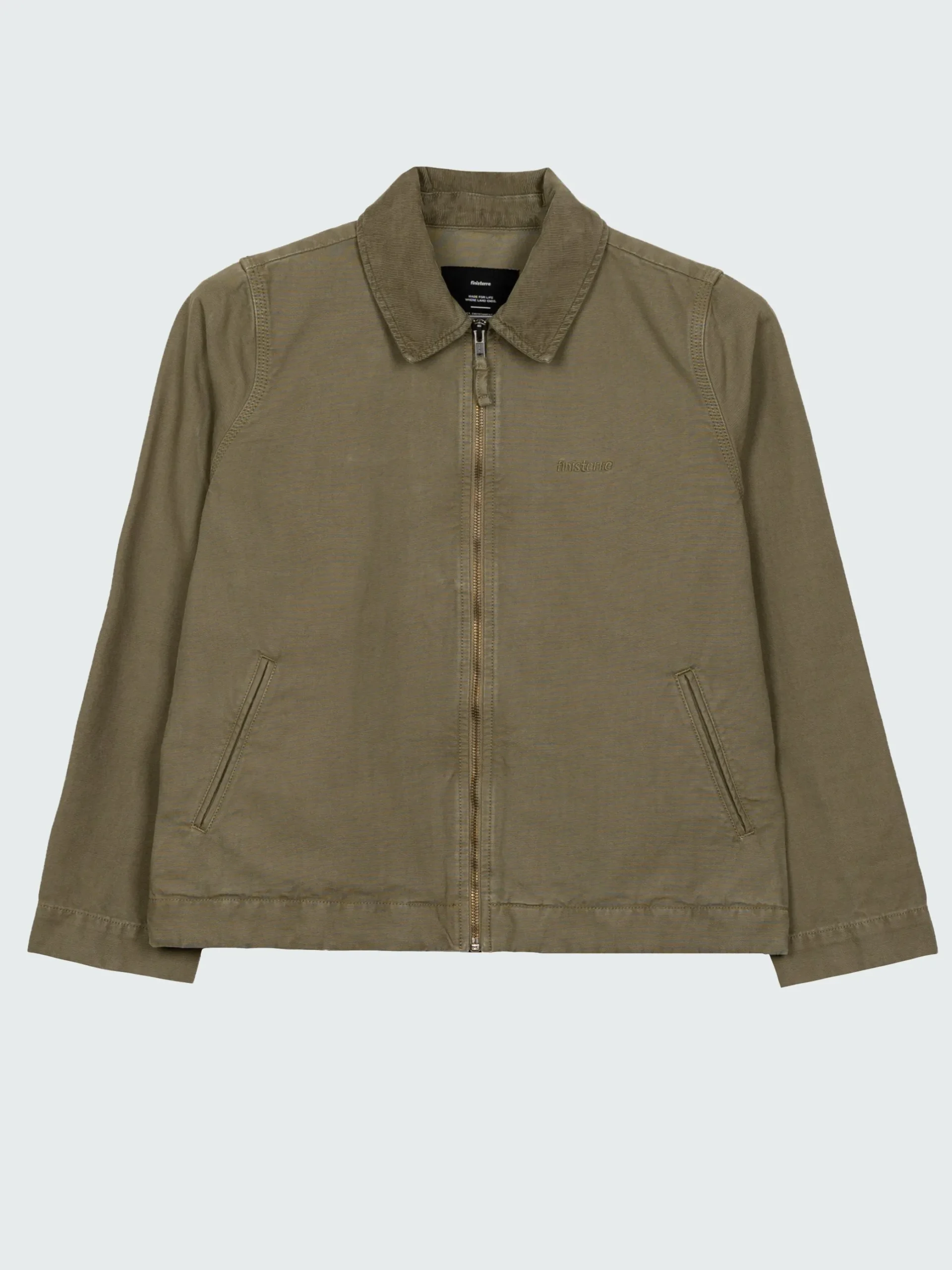 Women's Beau Canvas Zip Up Jacket