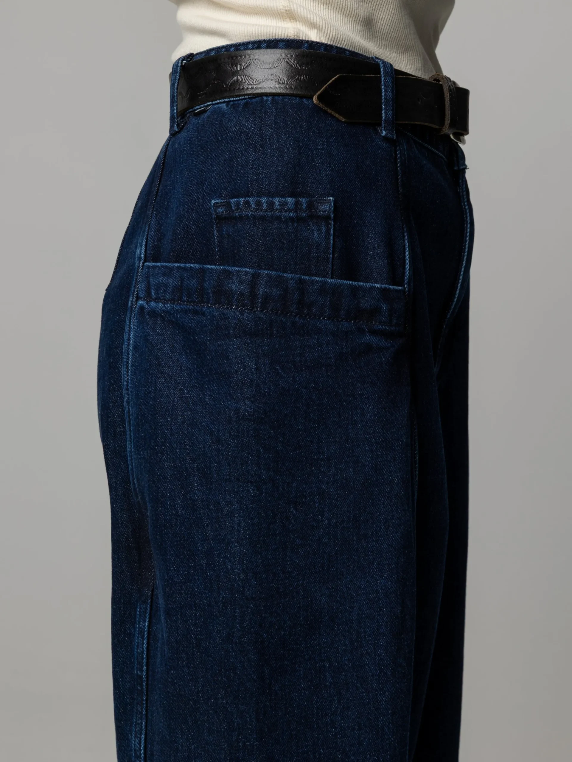 Women's Croft Workwear Denim Barrel Trouser
