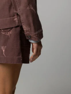 Women's Floral Marine Yarrel Printed Jacket