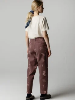 Women's Floral Marine Yarrel Printed Trouser