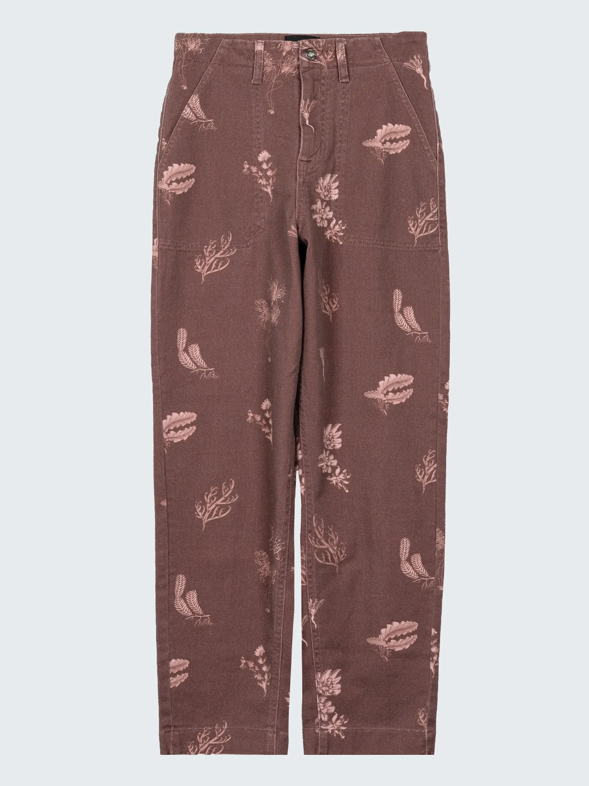 Women's Floral Marine Yarrel Printed Trouser